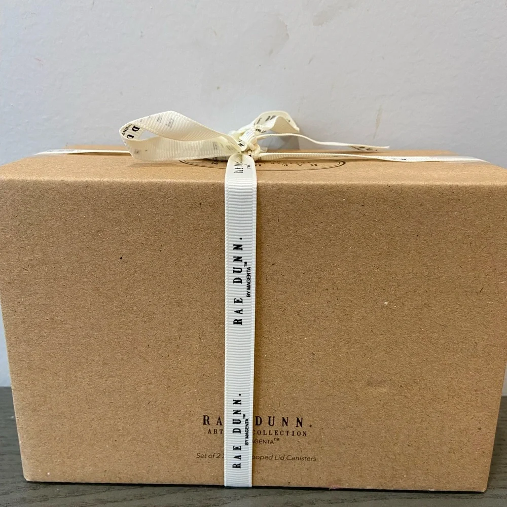 Rae Dunn Hello Pretty Ceramic Canister Jars